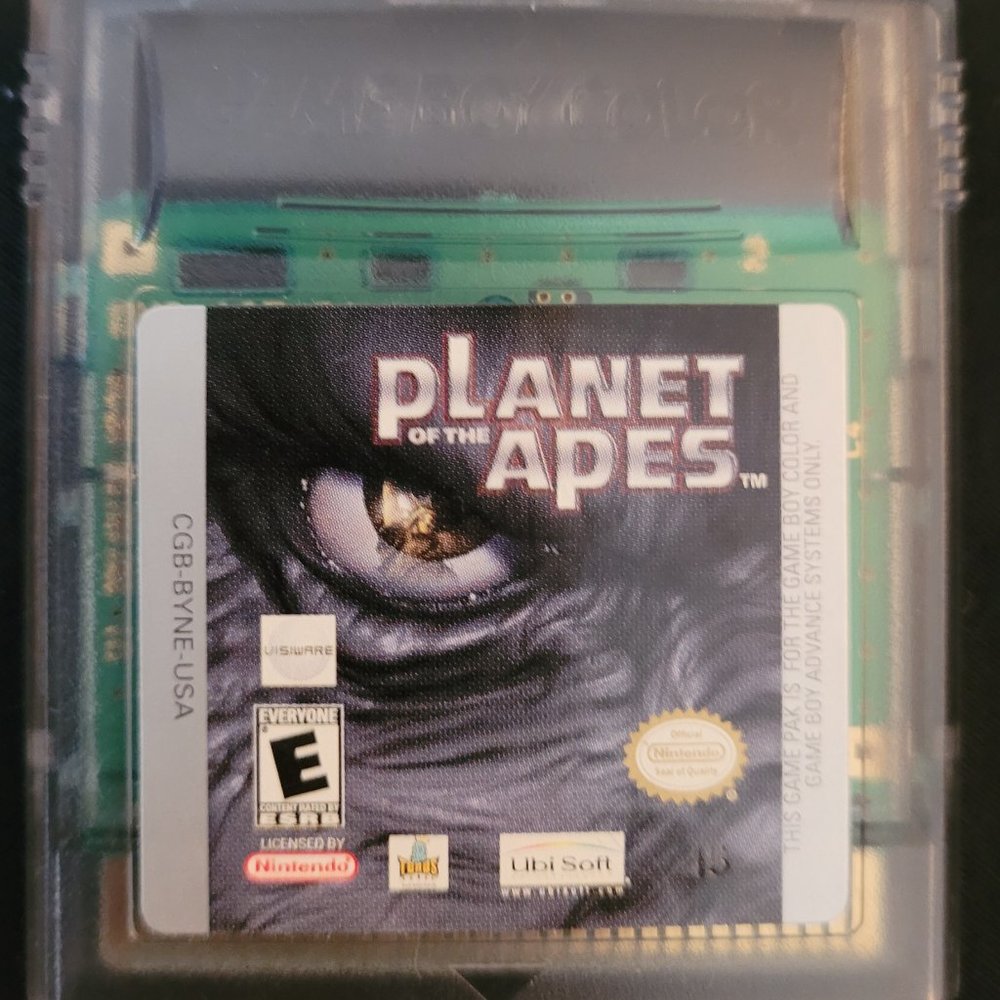 Nintendo GAMEBOY planet of the apes game